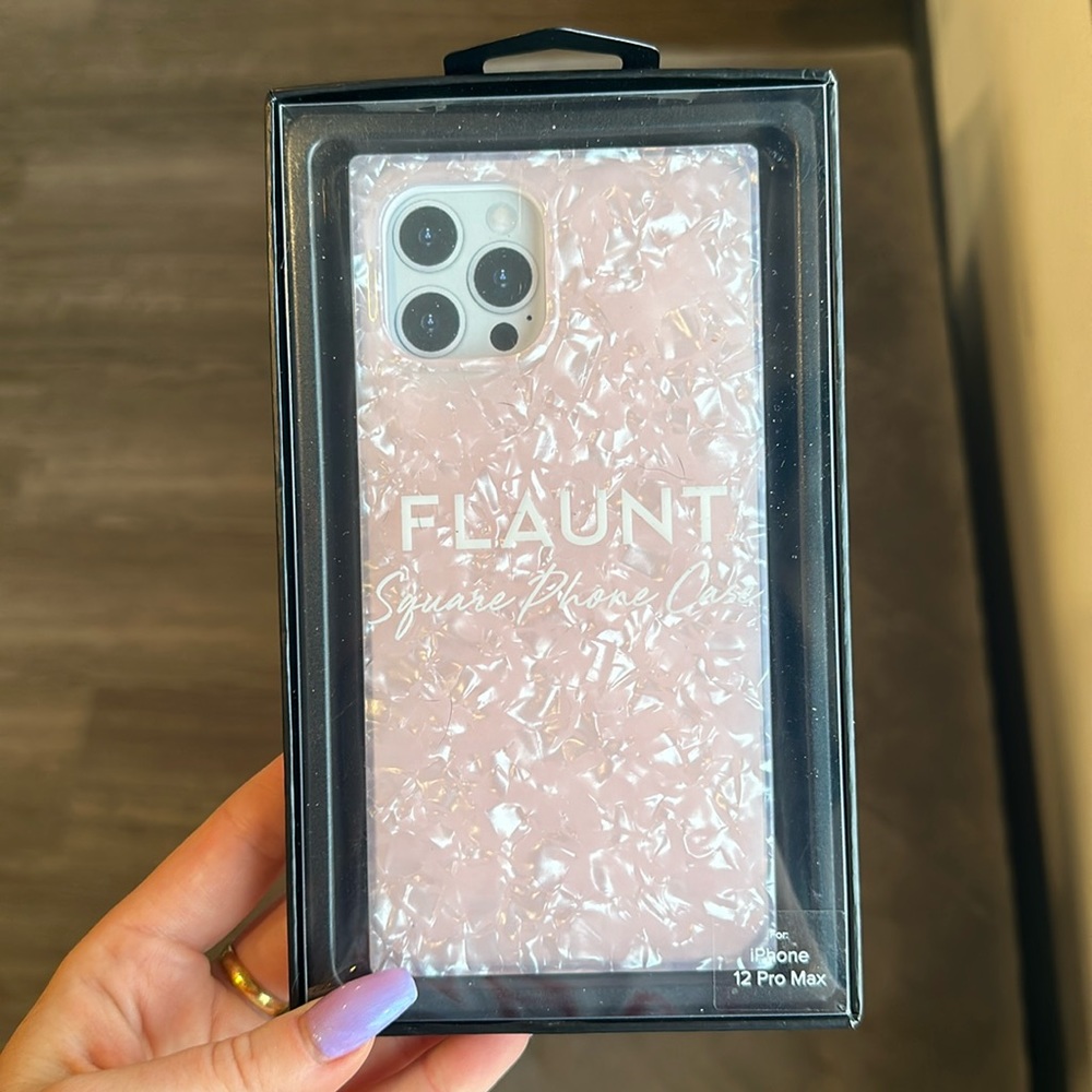 Flaunt iPhone 12 Pro Max Blush Pearl Pink